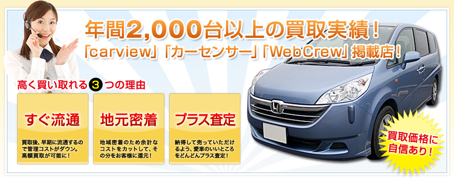 ǯ2,000ʾӡcarviewס֥󥵡סWebCrew׷ǺŹ